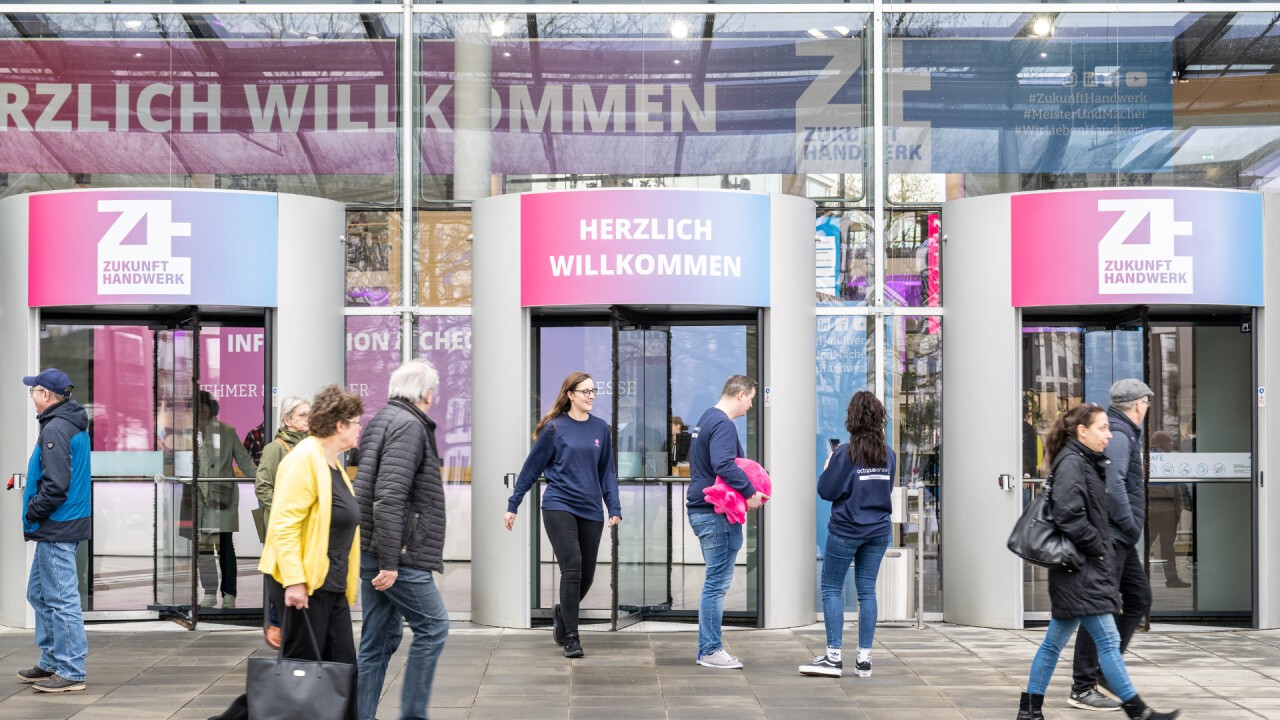 ZUKUNFT HANDWERK findet vom 12. bis 13. März 2025 im ICM in München statt.